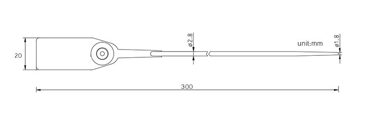 PM-PS6213Plastic Seal