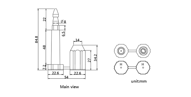 PM-BS9201 Bolt Security Seal