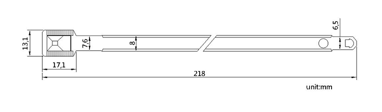 PM-MSS5101Tinplate Steel Strap Metal Seal for container