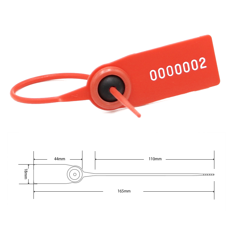 PM-PS6218 security plastic seal for trucks