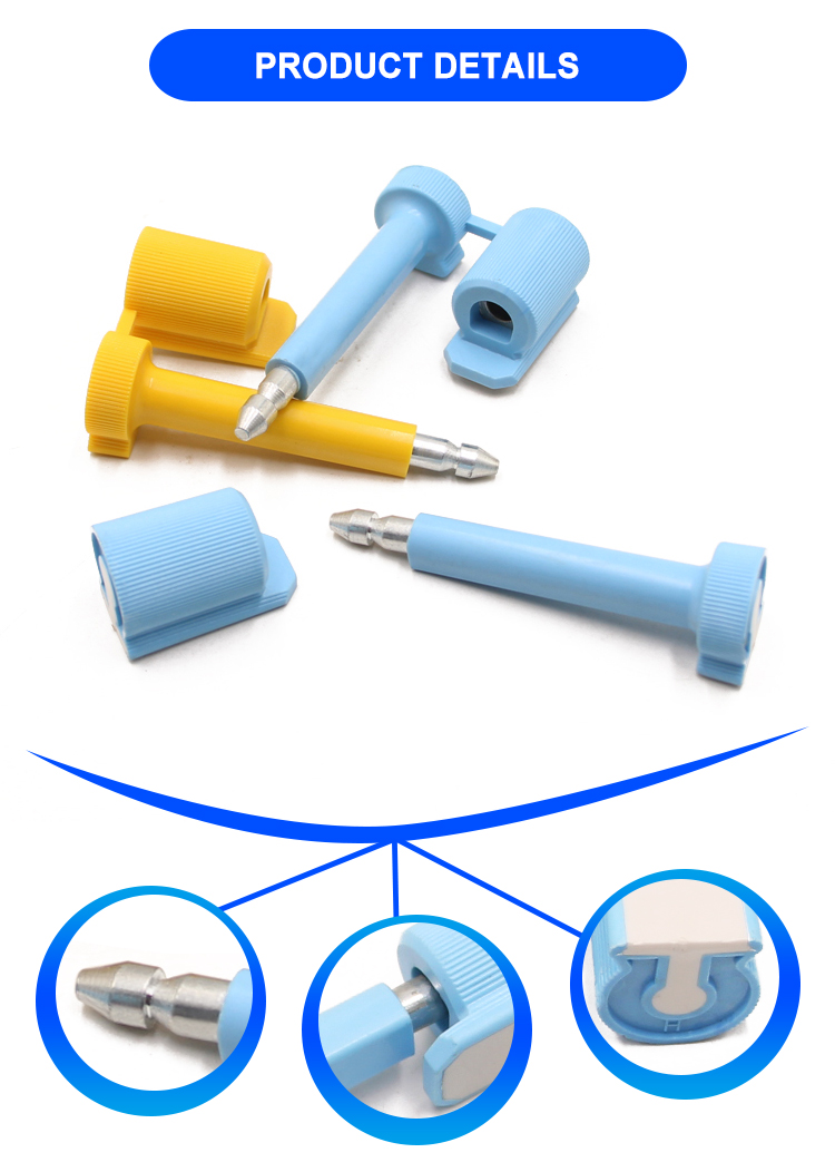 High security bolt seal for container